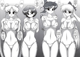 Free Big Tits Hentai and Porn Gallery!: Sailor Moon hentai doujin [English,  45 pictures, 23MB] : Beach Boy, by my beloved Black Dog