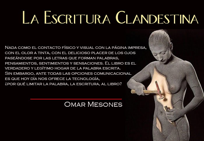 Omar Mesones o la escritura clandestina