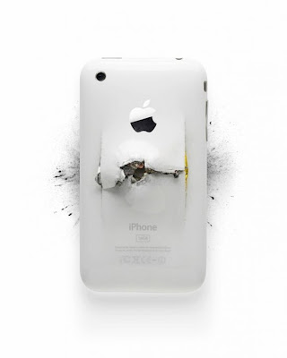 Destroyed iphone, Ipad, Macbook