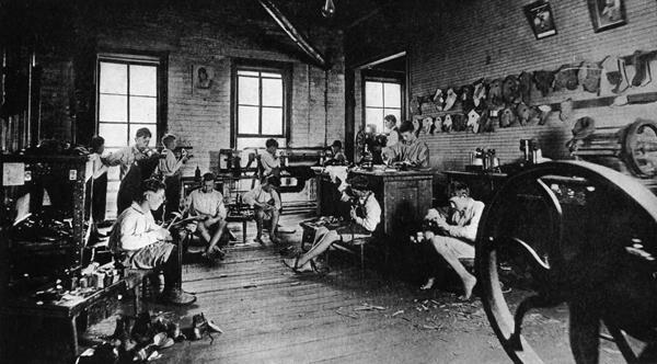 off at the cobblers.