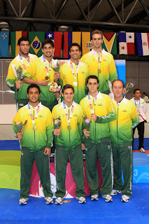 Seleção Brasileira de Karate campeã por Equipe