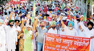 Punjab peoples struggles against privatisation and liberalisation