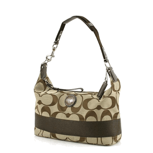 coach hobo stripe