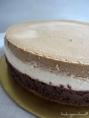 Triple Layer Cheesecake