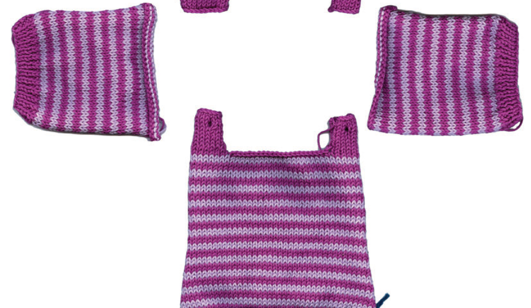 Knitting Squares How to make The Elsa Jumper