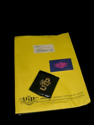 Our mum's VIP official sweatband her VIP Japan card has arrived and 