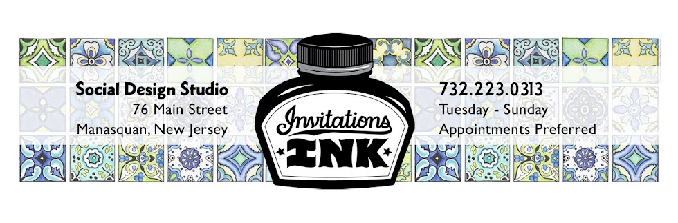 Invitations, Ink