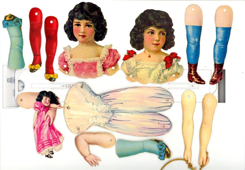 EKDuncan My Fanciful Muse Antique Paper Doll Collecting always a