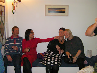 parents on comfy bench