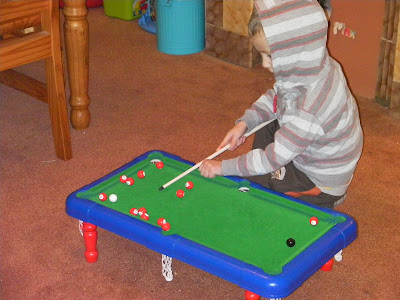 kids snooker game plastic for xmas present