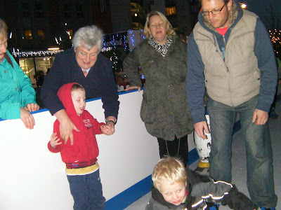 difficult to stand up in oversized skates