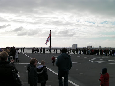 aircraft carrier flight deck