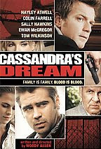 Cassandra's Dream (2008) movie review & DVD poster