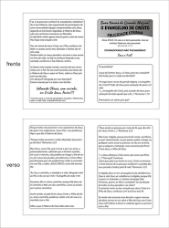 EVANGELIZE COM OS FOLHETOS EVANGELÍSTICOS DO PROJETO 'JESUS É BOM BOM DEMAIS' - PRODUÇÃO TIA NETE