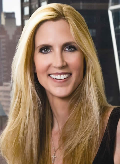 outspoken Ann Coulter.