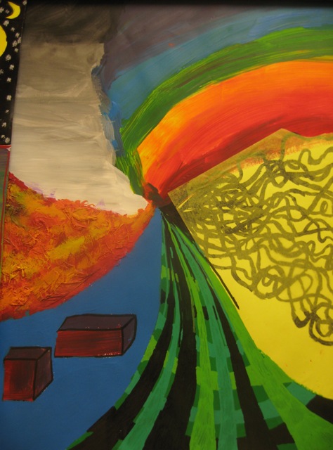 Elements Of Art Painting : Phs art room elements of non objective paintings