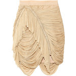 Willow Silk-tulle drape skirt