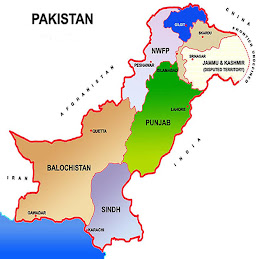 Map of Pakistan