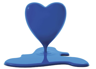 ☺ الآلوانـ ☺  Blue+heart