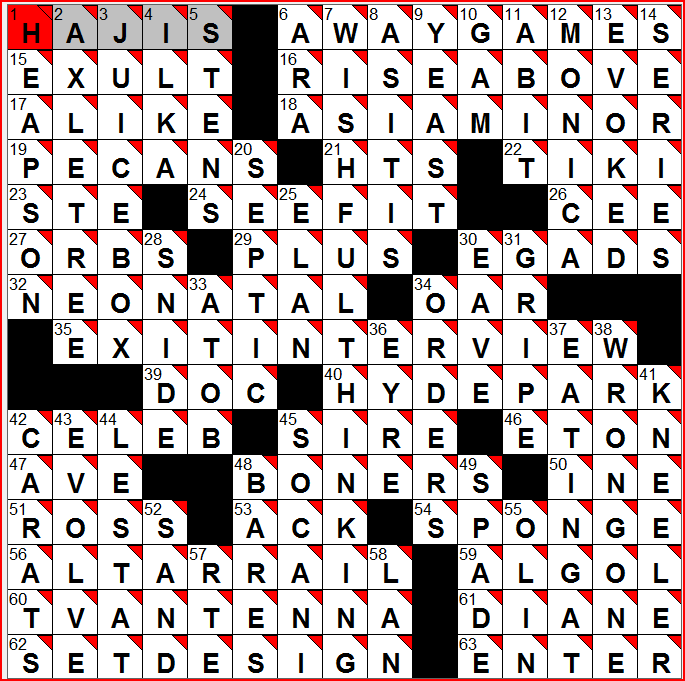 The world of crossword