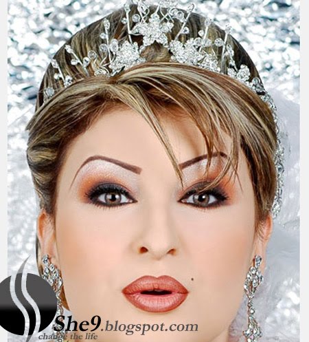 heavy arabic makeup. arabic bridal makeup. heavy arabic makeup.