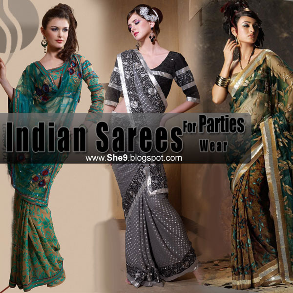 These sarees can be wearing as