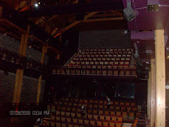 balcony of the CR Stockney concert hall.  My shot of the stage didn't work so good....