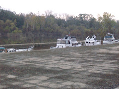 GRATEFUL, YA, QUEEN ANN'S REVENGE & MILLENIUM SEA at Lock #1 because there was  lots of water