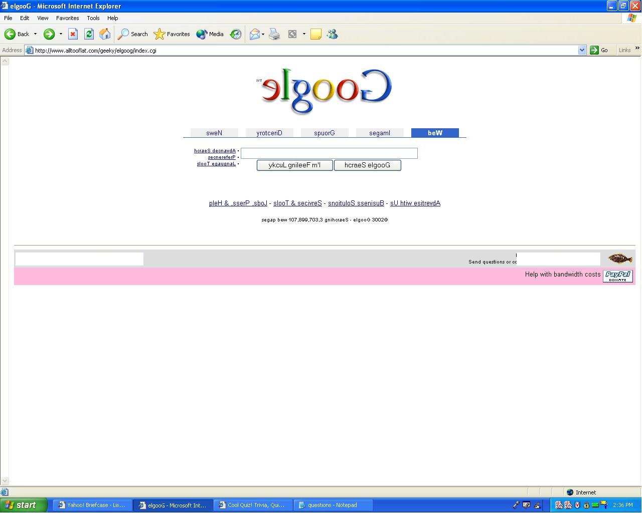 ElgooG.com is a functional