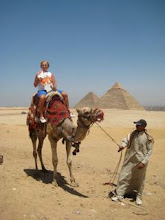 Flat Stanley on camel ride
