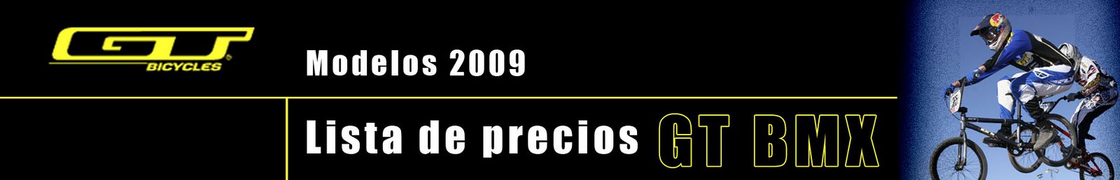 GT modelos 2009