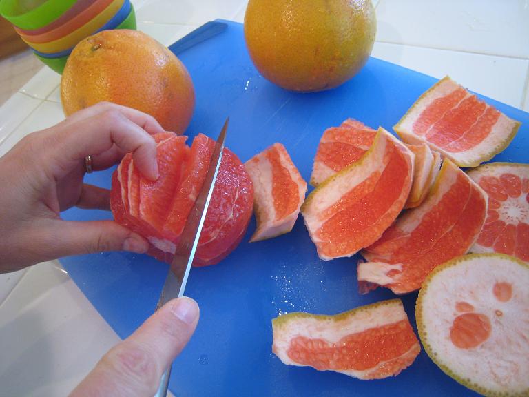 Cutting Grapefruit Sections Good Cheap Eats