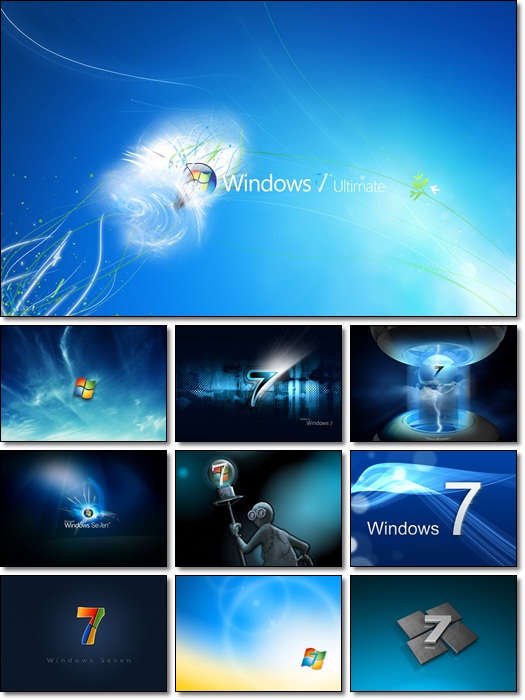 Windows 7 Wallpapers Pack - vokeon
