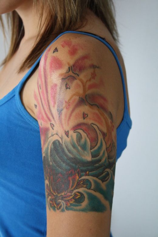 Star Tattoo Sleeve Designs. images tattoo sleeves girls.