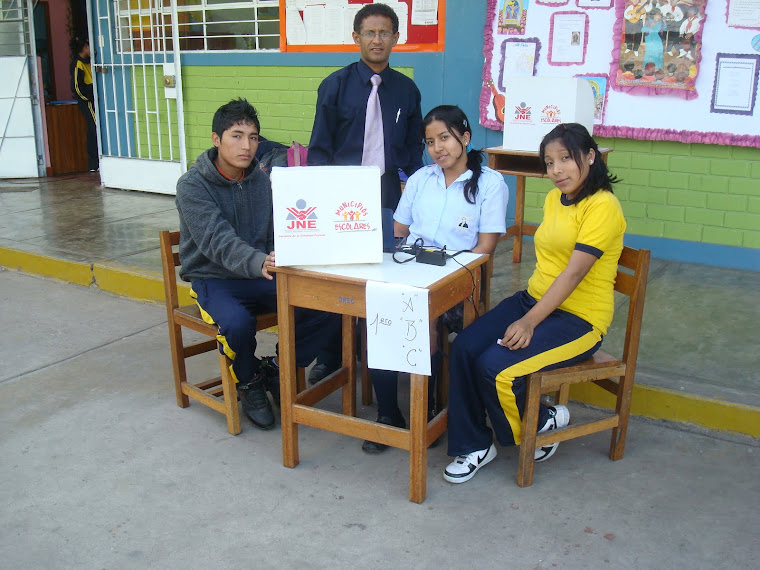 Durante las elecciones escolares 2010