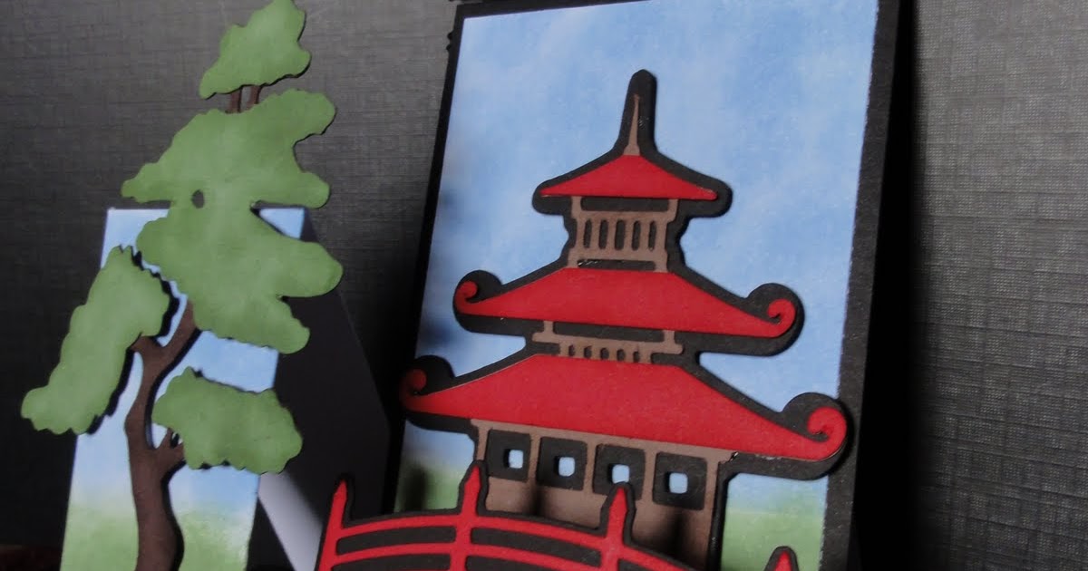 My Cre8ive Corner Pagoda Cartridge Side step card