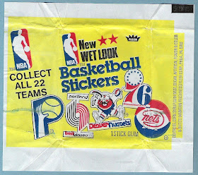 The Fleer Sticker Project: 1980 - 81 Fleer NBA Basketball Stickers