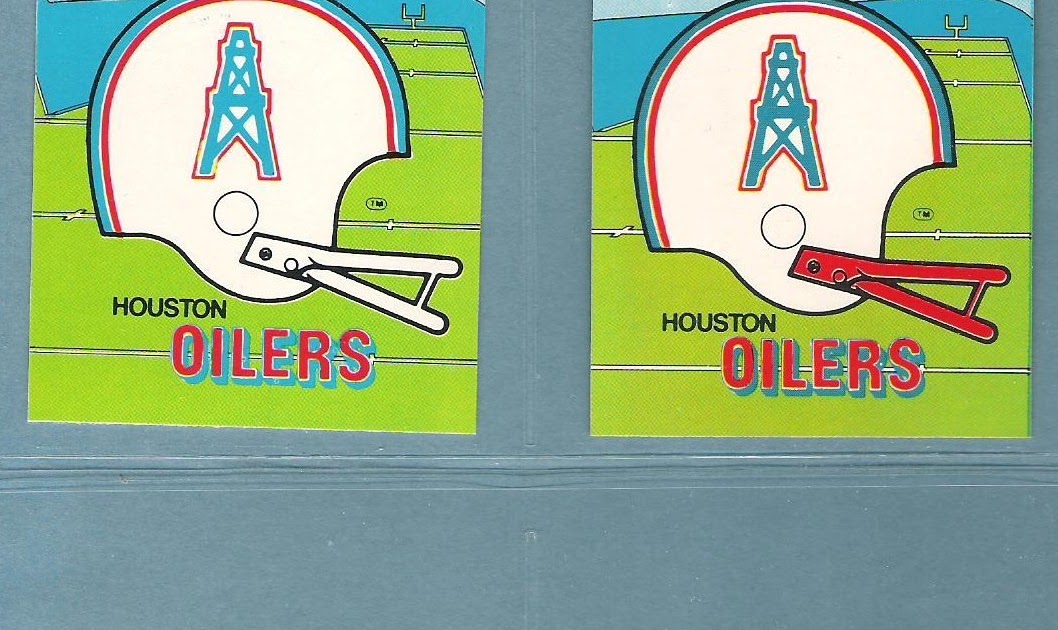 The Fleer Sticker Project 1981 Fleer NFL Football Stickers Houston