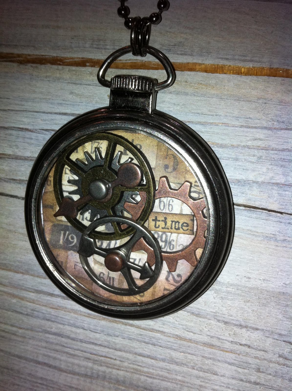 *Tim Holtz Ideaology POCKET WATCH TH92910 eBay
