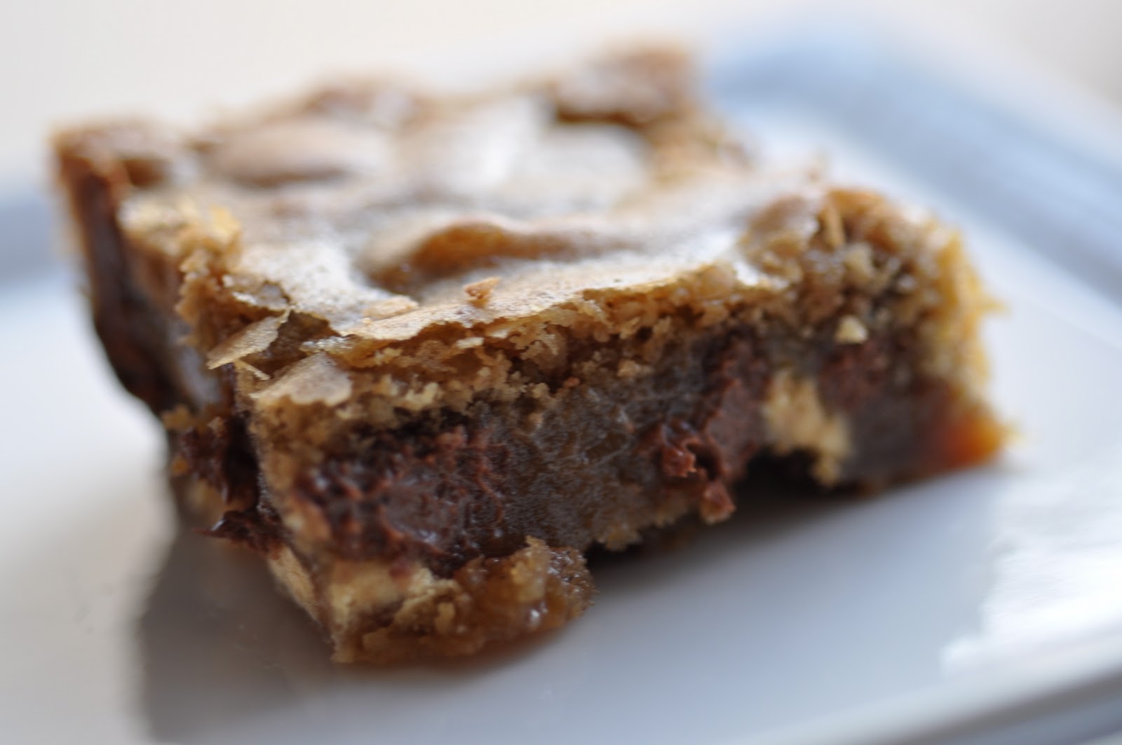 Lethally Delicious Best Blondies Ever, for National Blond Brownie Day