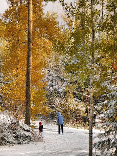 Fall's First Snow on Gunflint Trail 1