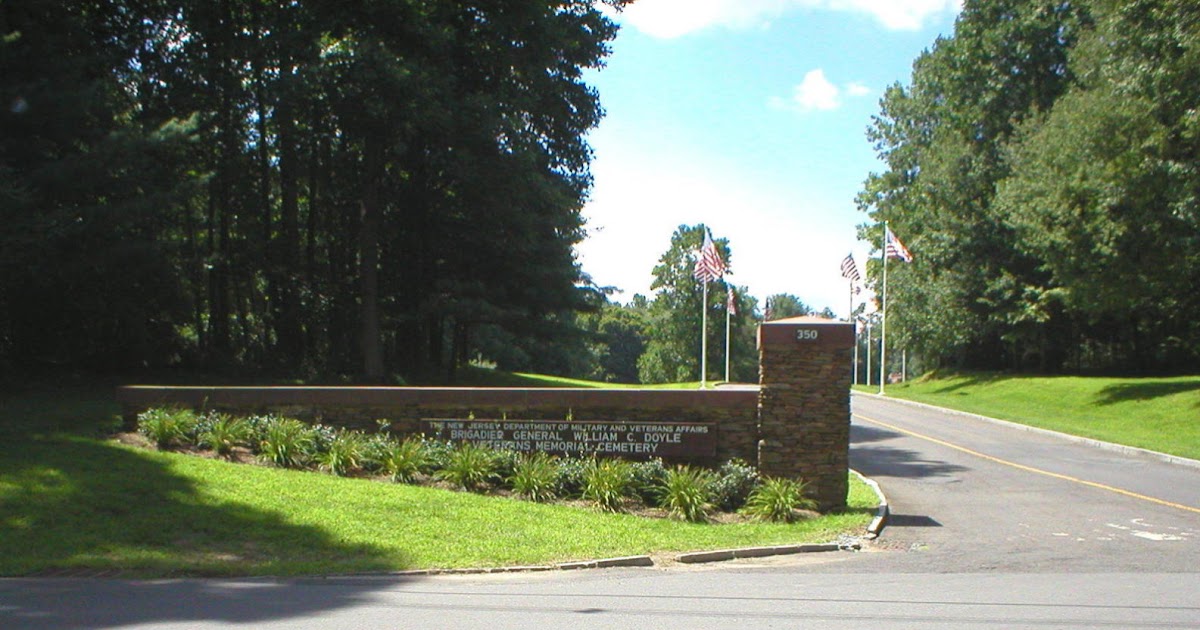 Cemetery and Gravestone Photos Brig. Gen. Wm. C. Doyle Veterans Memorial Cemetery, New Jersey