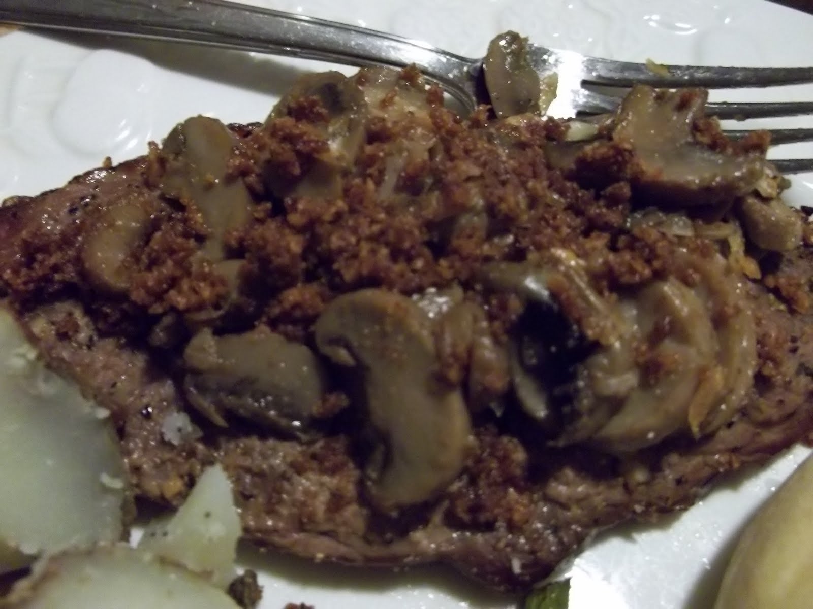 Everything in Moderation: Steak with Mushrooms