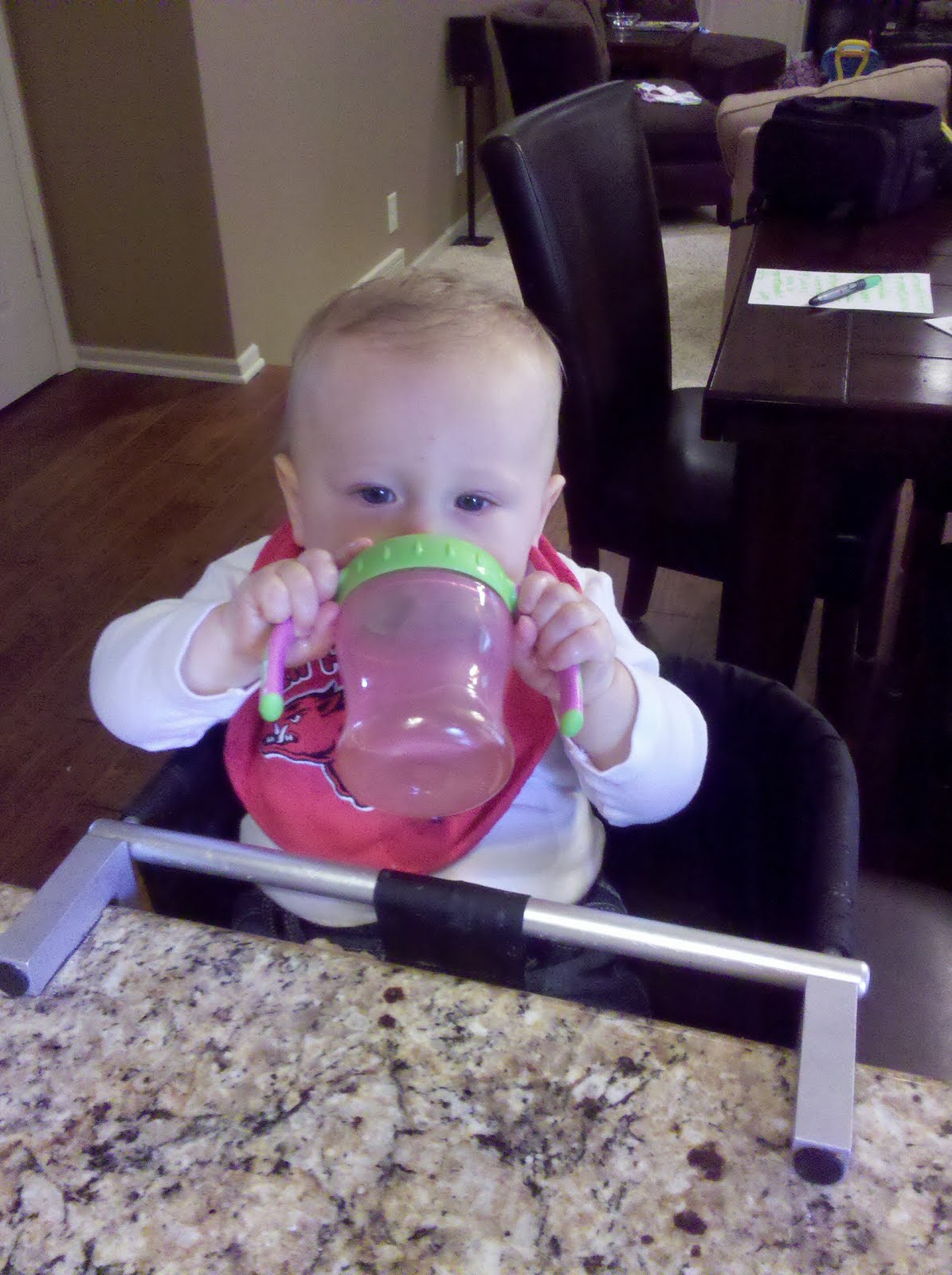 The Growing Dugger Family I mean who doesn't love apple juice?