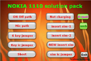 Nokia 1100/2300/1110/1112/ 2630 Solution in executable shell