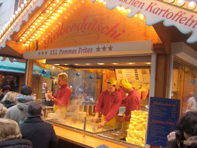 The potato shack was a big