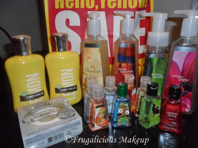 Frugalicious Makeup Bath and Body Works Hello Yellow Sale