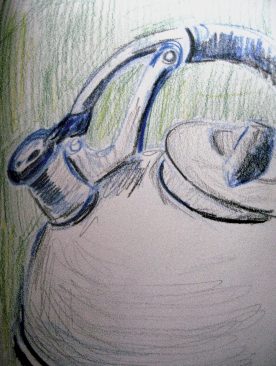 Michelle Brunner 10 Minute Sketch Tea Kettle