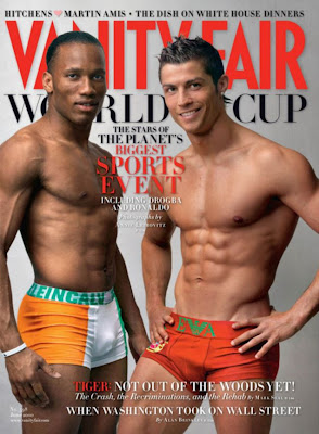 Cristiano Ronaldo and Didier Drogba