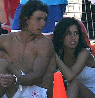 Rafael Nadal and Maria Perello